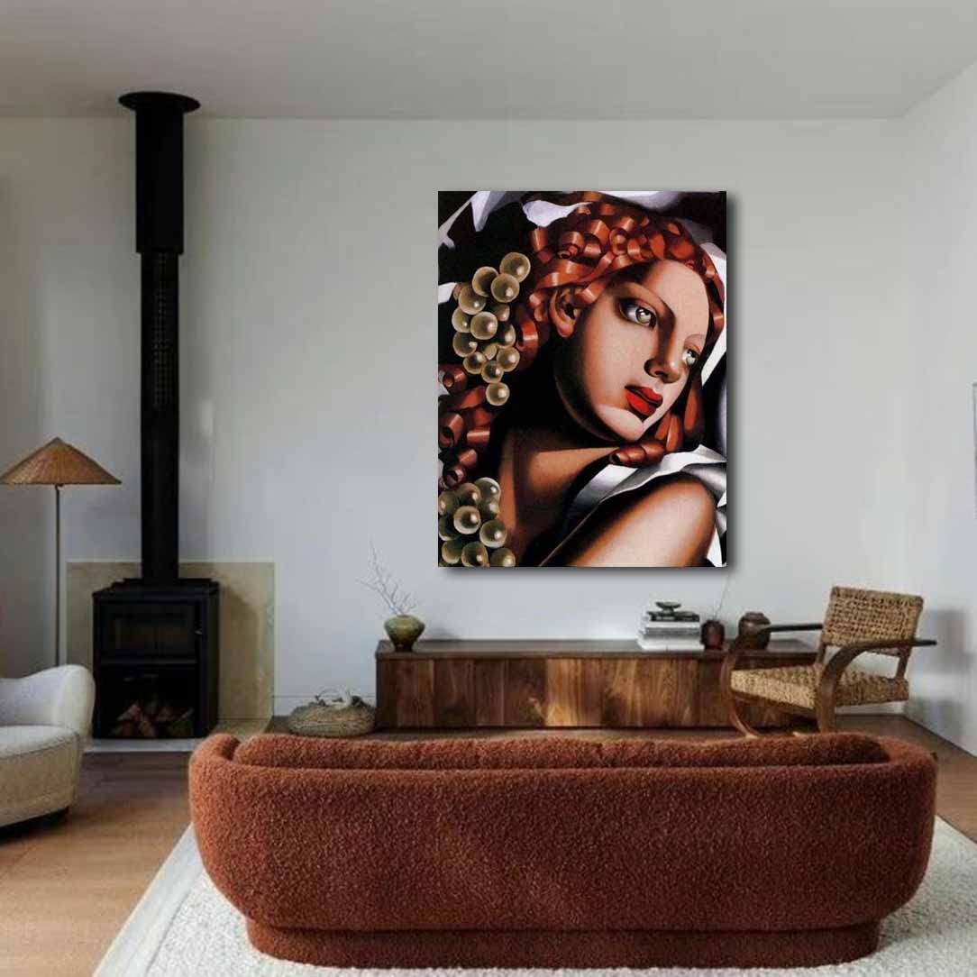 Amazon.co.jp: タマラ・デ・レンピッカWoman 絵画 インテリア おしゃれ